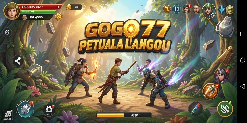 Tampilan gameplay GOGO77 yang seru dan menantang di dunia petualangan.