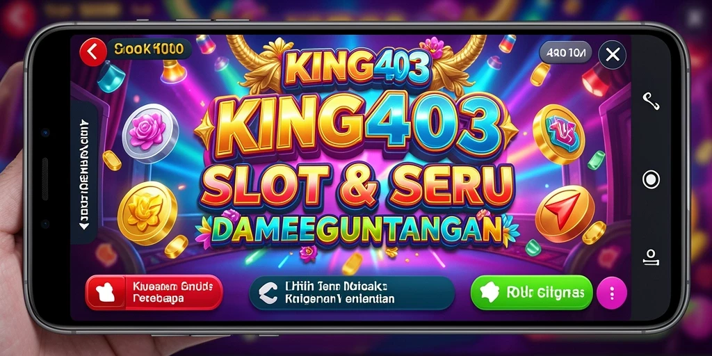 Tampilan gameplay Slot yang menarik dan mendebarkan di KING403.