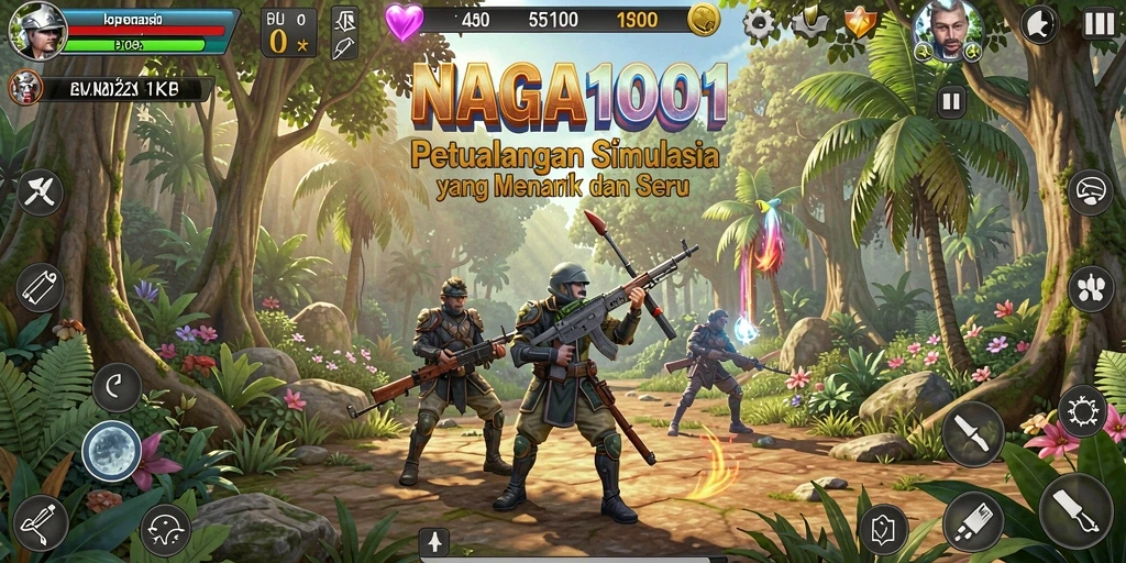 Tampilan gameplay NAGA1001 yang mendalam dan interaktif.