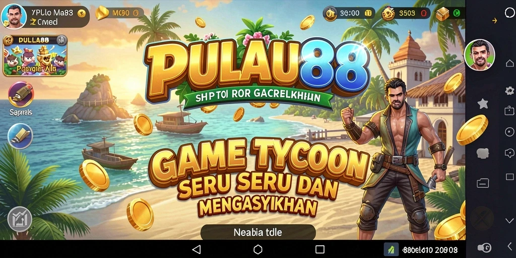 Screenshot utama PULAU88 dengan tampilan gameplay yang menarik.
