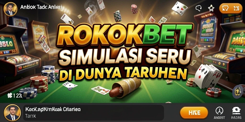 Tampilan gameplay seru di ROKOKBET dengan berbagai pilihan taruhan.
