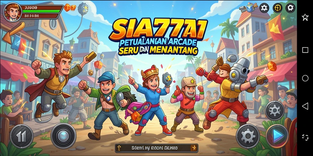 Screenshot gameplay SIA777 menunjukkan tantangan seru dan grafis menarik.